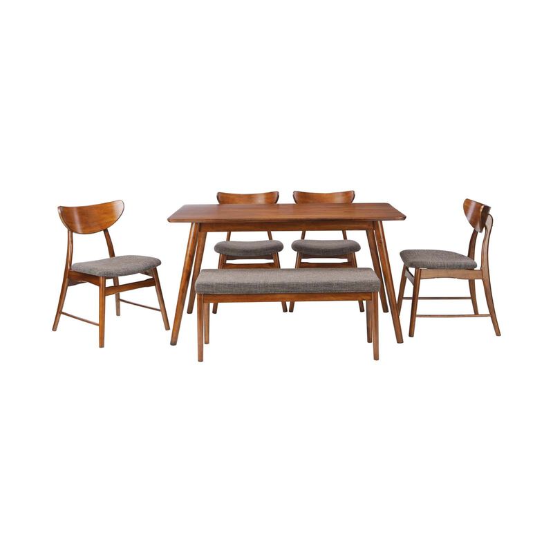 6 Piece Dining Set NEW BRENNAN-image 2