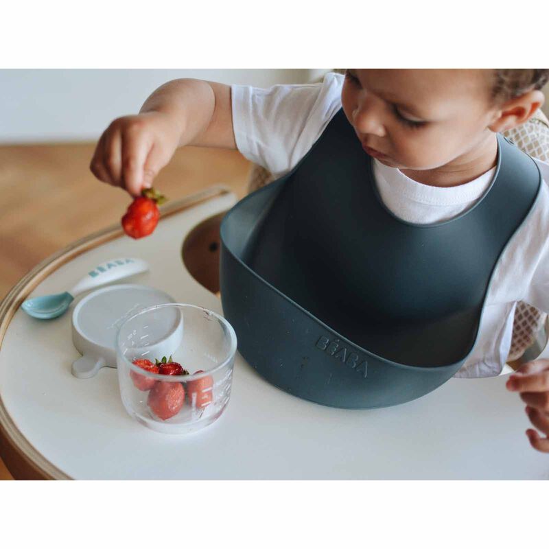 BEABA Bib - Mineral (online) SILICONE-image 6