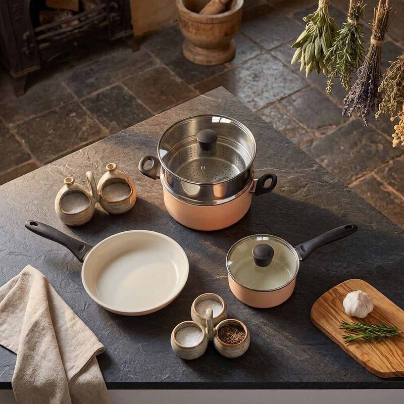 SAFICO Aluminum Nonstick 6pc Cookware Set 105SF-01-00817-image 4