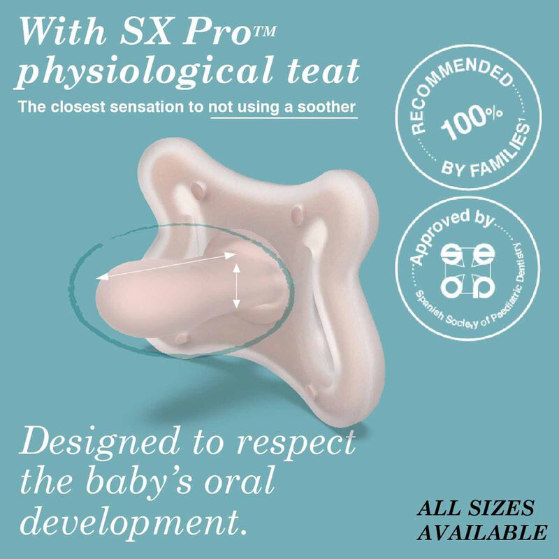 SUAVINEX Physiological Air Flow Silicone Soother -2-2m (online) ZERO ZERO-image 2