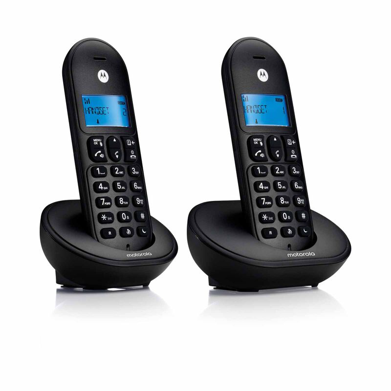 MOTOROLA Dect Phone Twin MT T102 PLUS BLACK-image 2