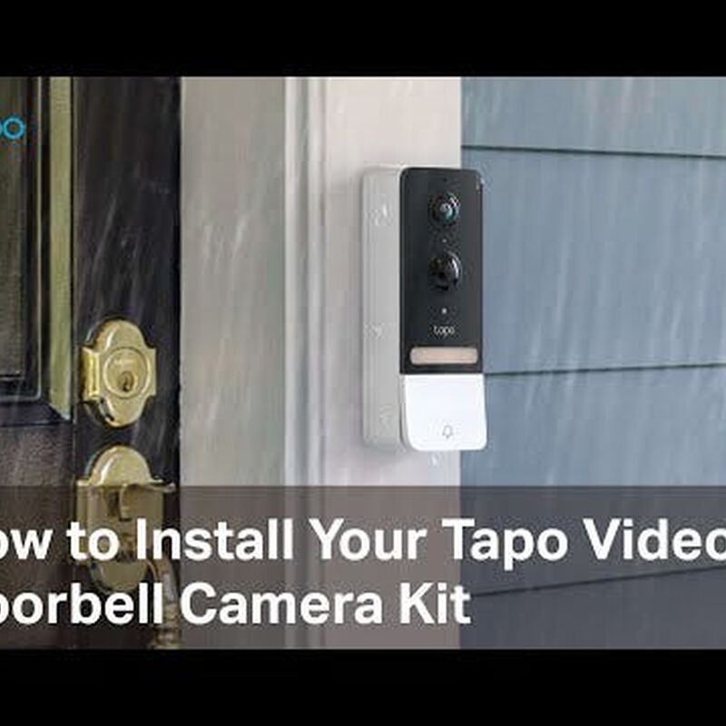 TP LINK Smart Video Doorbell Camera Kit TPL-TAPO-D230S1-image 2