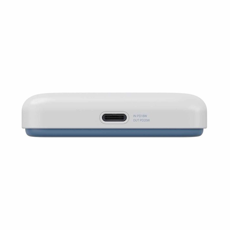 BAZIC Gopower Snap 5k, 3in1 5000mah Wireless Powerbank With Apple Watch Charger - Vanilla GPW-SNAP5K-WHT-image 4