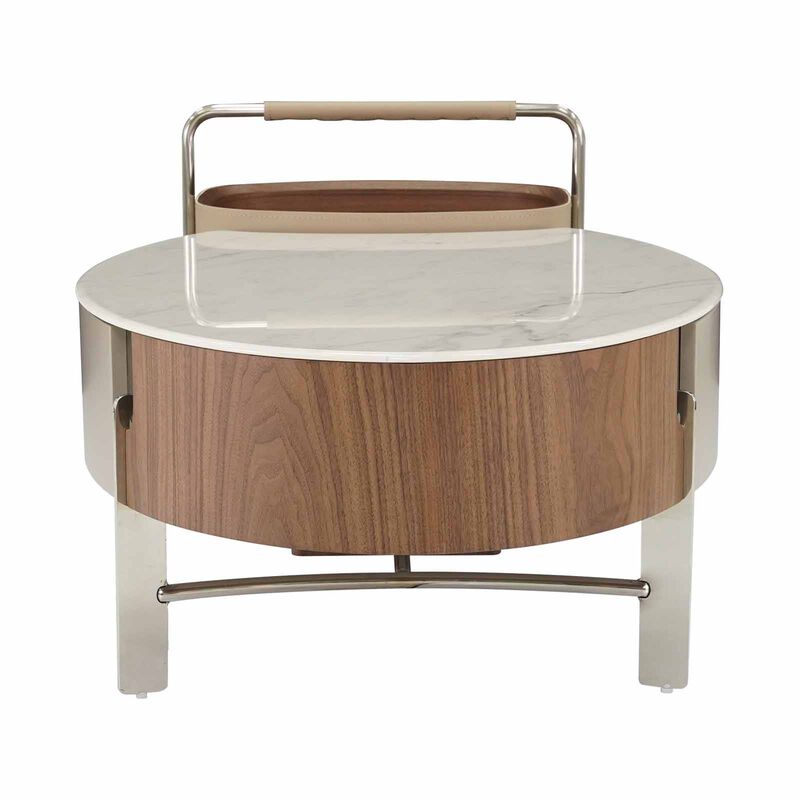 MUZE Coffee Table With Trolley Side Table TROKEY-image 2