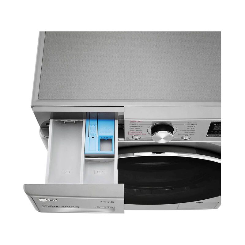 LG Front Load Washer And Dryer (8kg/6kg) FV1408H4V-image 8