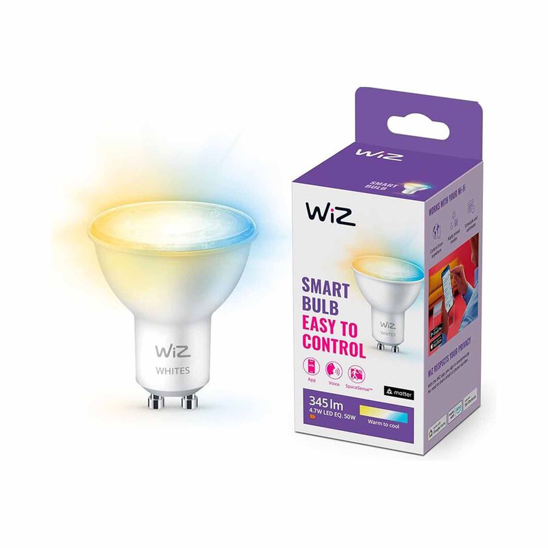 WIZ Ble 4.7w Gu10 Glass 345 Lm White 929003772222-image 6