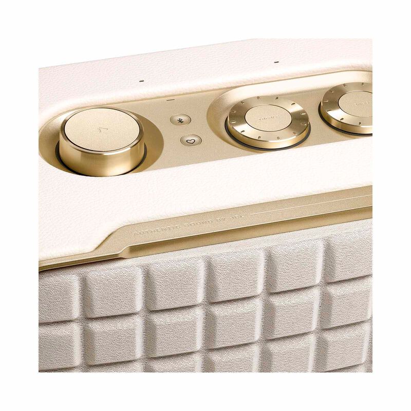 JBL Smart Home Speaker With Wi-fi, Bluetooth And Voice Assistants With Retro Design AUTHENTICS 200 WHITE-image 4