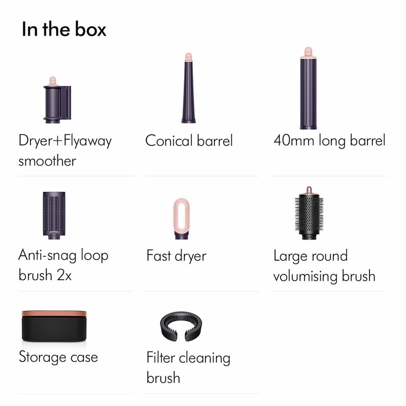 DYSON Airwrap I.d. Multi-styler And Dryer - Plum/copper HS08 PL/CO (492322-01)-image 7