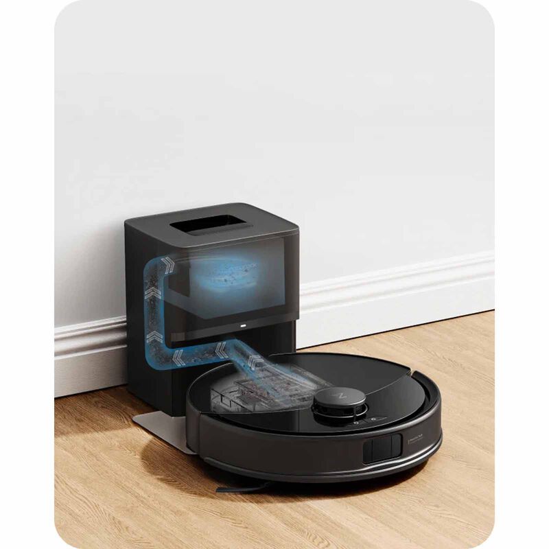 ROBOROCK Wet & Dry Robot Vacuum Cleaner - Black Q10 PF+ - BLACK-image 10
