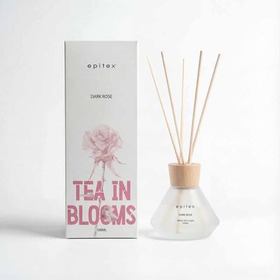 EPITEX Tea In Bloom Reed 100ml Diffuser - Dark Rose FR739-2