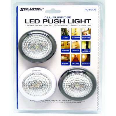 SOUNDTEOH Led Push Light PL-8303