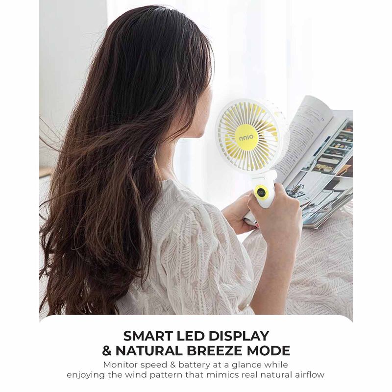 NNIO 2-in-1 High Speed Giant Portable Handheld Fan U-PRO MAX-image 5
