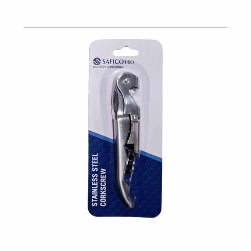 SAFICO PRO Stainless Steel Corkscrew - Matte D1 105SF-10-00500-image 2
