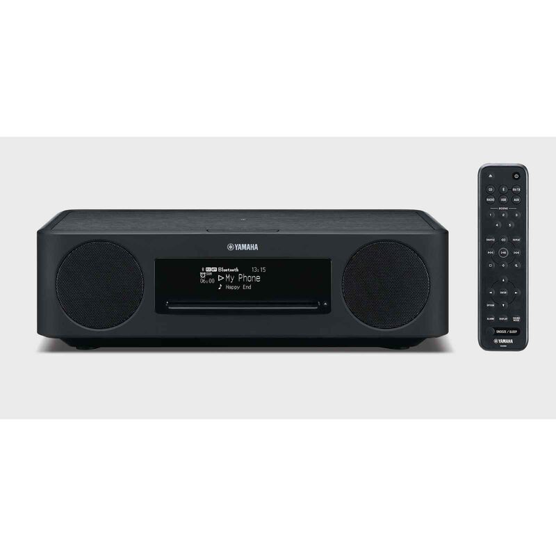 YAMAHA Desktop Audio System - Brown With Qi Wireless Charging TSX-B237 BRN-image 1