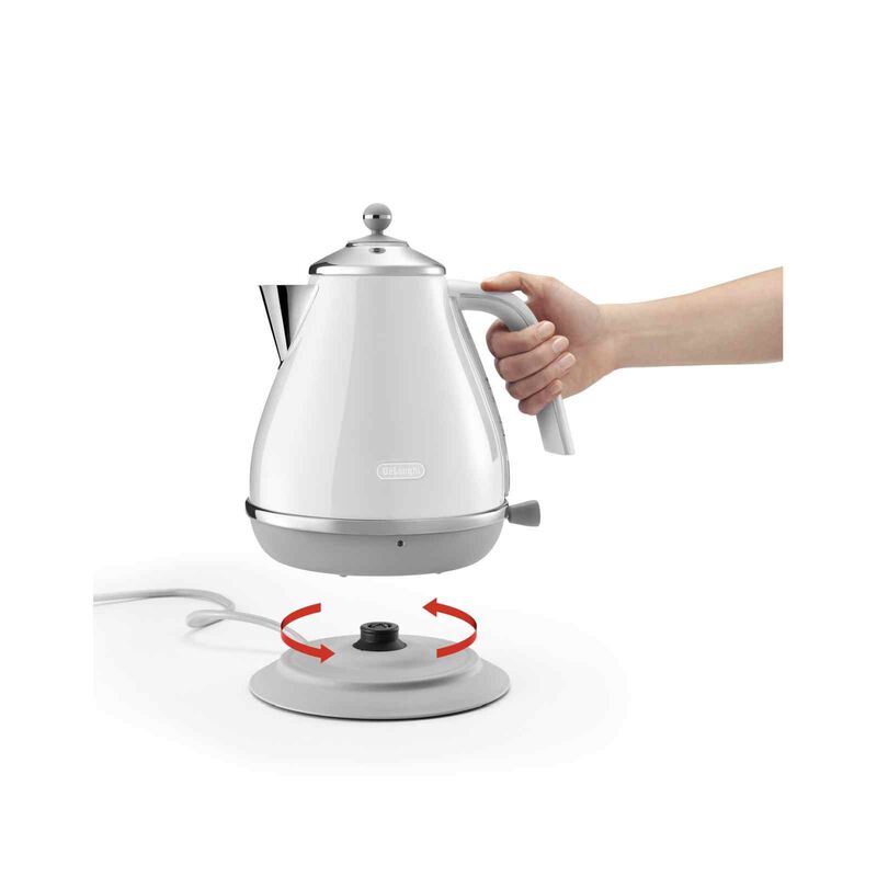 DELONGHI Kettle (1.7l) - White KBOC2001.W-image 3
