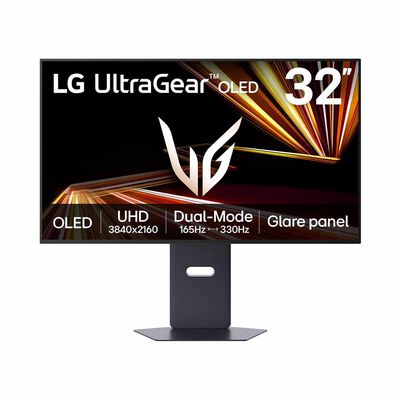LG 31.5in Uhd 4k Oled Dual-mode Anti-glare Panel Gaming Monitor 32GX850A-B