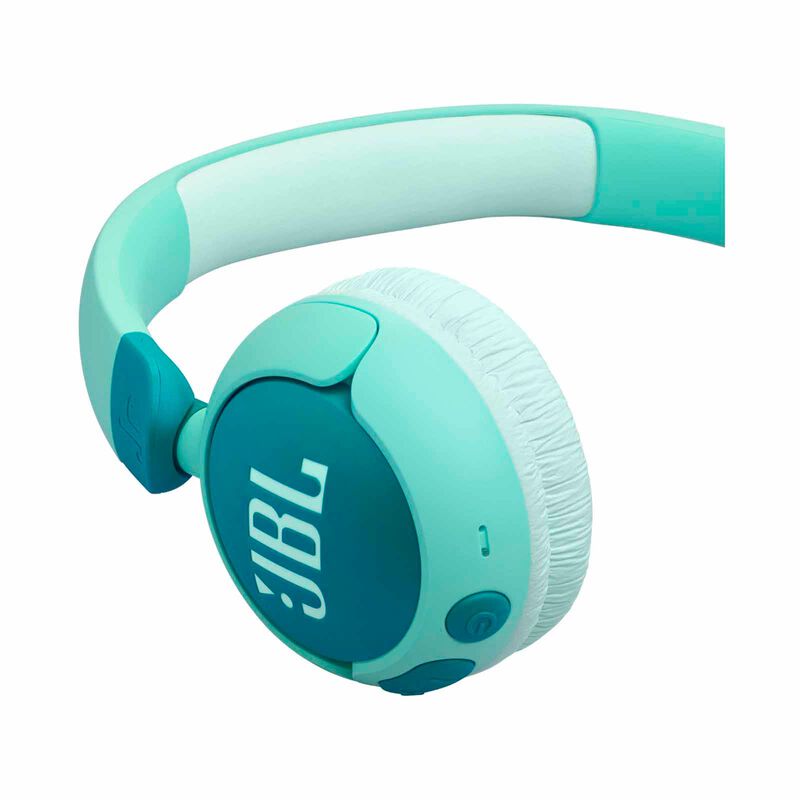 JBL Colorful, Durable Wireless On-ear Headphones With Jbl Safe Sound For Kids And Parental Control JR 320BT GREEN-image 5
