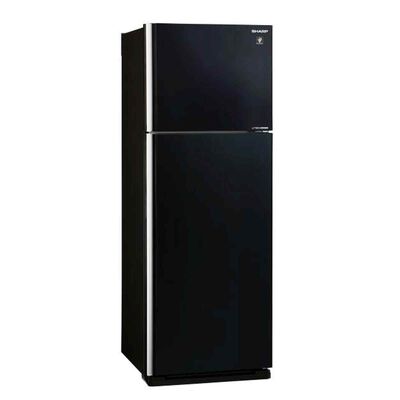 SHARP 2 Dr Fridge (364l) SJ-PG39P-BK