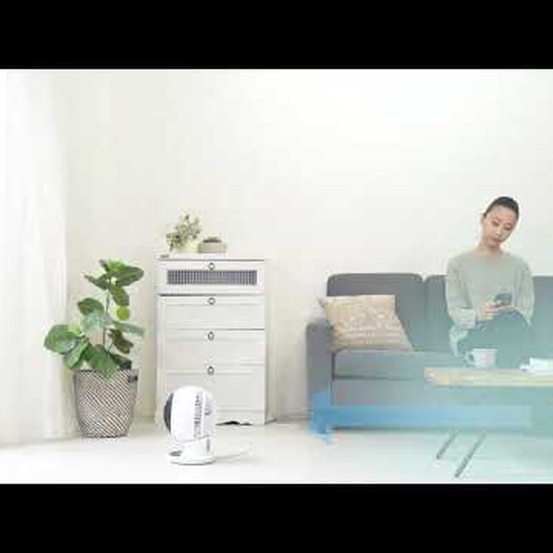 IRIS OHYAM 8 In Usb Portable Fan (white) PCFSC15TWH-image 12