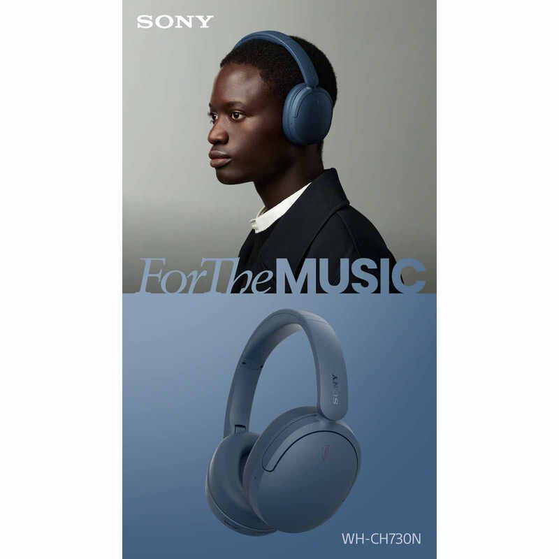 SONY Wireless Noise Cancelling Headphone (blue) WH-CH730N/LCE-image 8