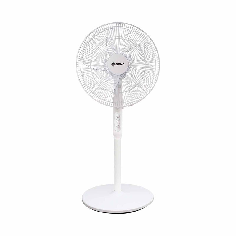 SONA 16 In Adjustable Stand Fan -white SFS6401-image 4
