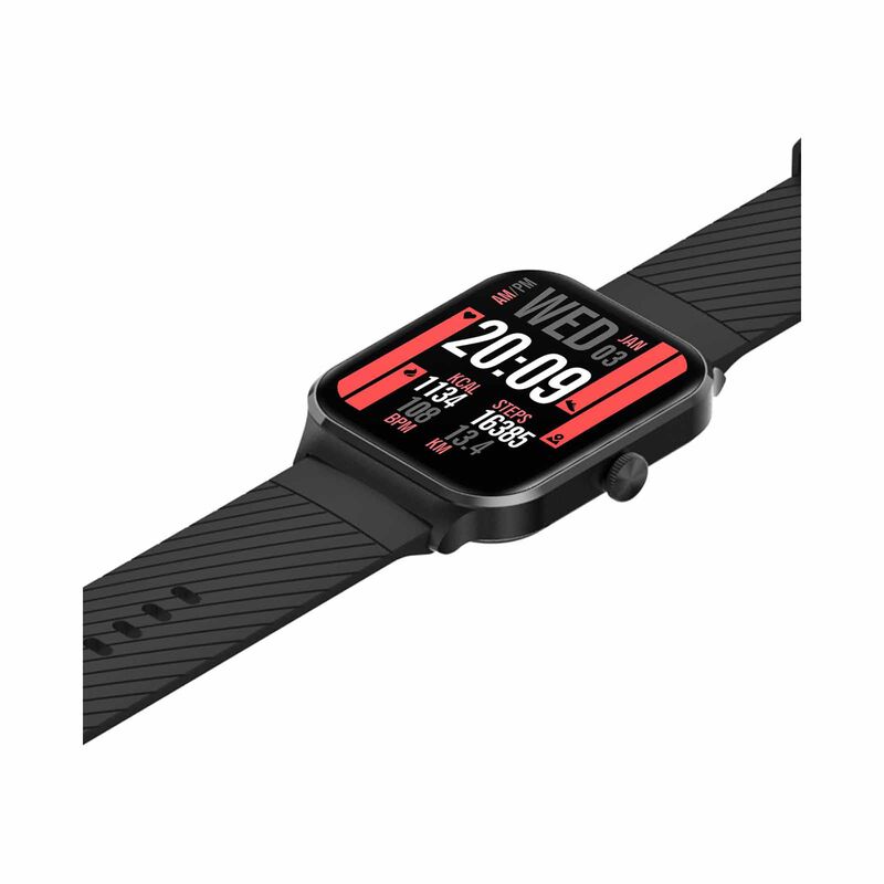 NOISE Colorfit Canvas Smartwatch - Jet Black WRB-SW-COLORFITCANVAS-STD-BLK_BLK-image 6