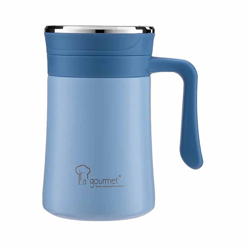 LA GOURMET Autumn 500ml Mug - Soft Blue LGATN436368-image 1