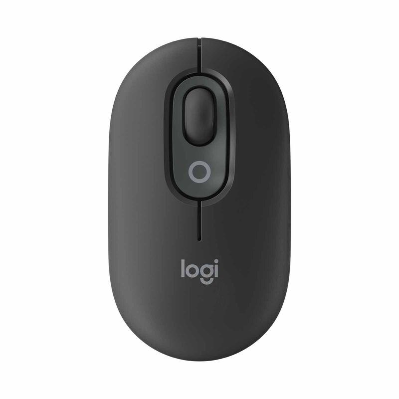 LOGITECH Pop Mouse With Emoji - Graphite 910-007401-image 1