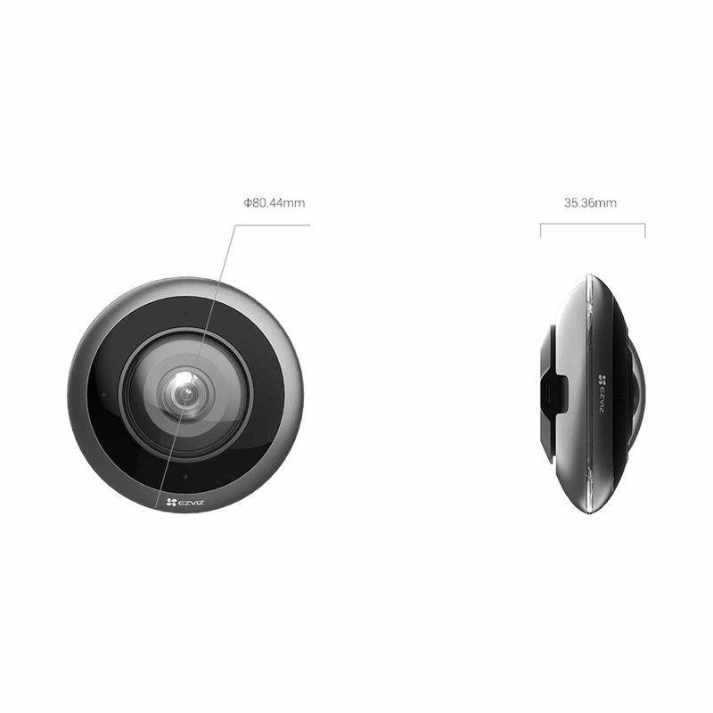 EZVIZ E4p 3k (6mp) Smart Wifi Panoramic Fisheye Camera CS-E4P(6MP)-image 6