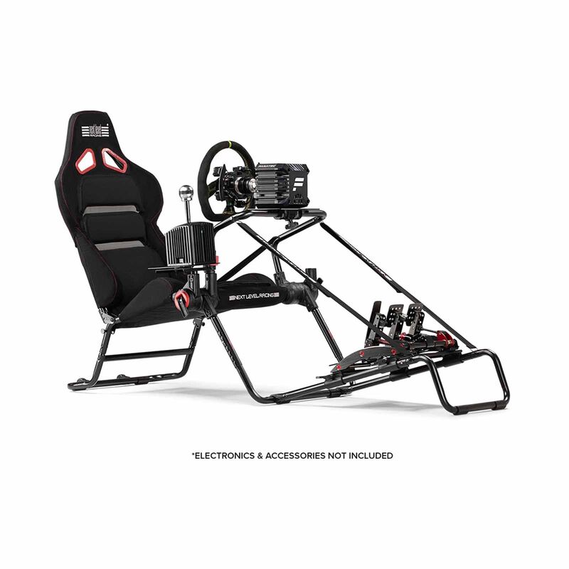 NEXTLVLRAC Nlr Gt Lite Pro Folding Cockpit - Black NLR-S031-image 8
