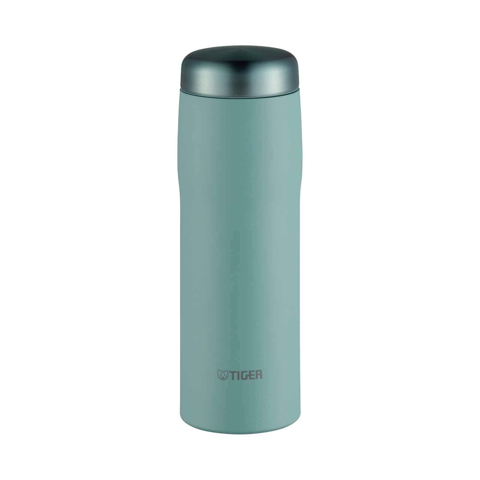 Shop TIGER 480ml Vacuum Stainless Steel Bottle - Pale Blue MJF