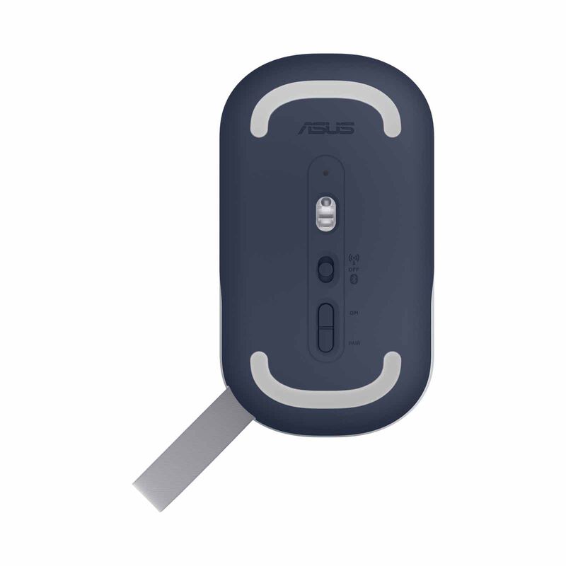 ASUS Marshmallow Mouse Md100 - Quiet Blue & Solar Blue Cover Included MD100 MOUSE/BL-image 8