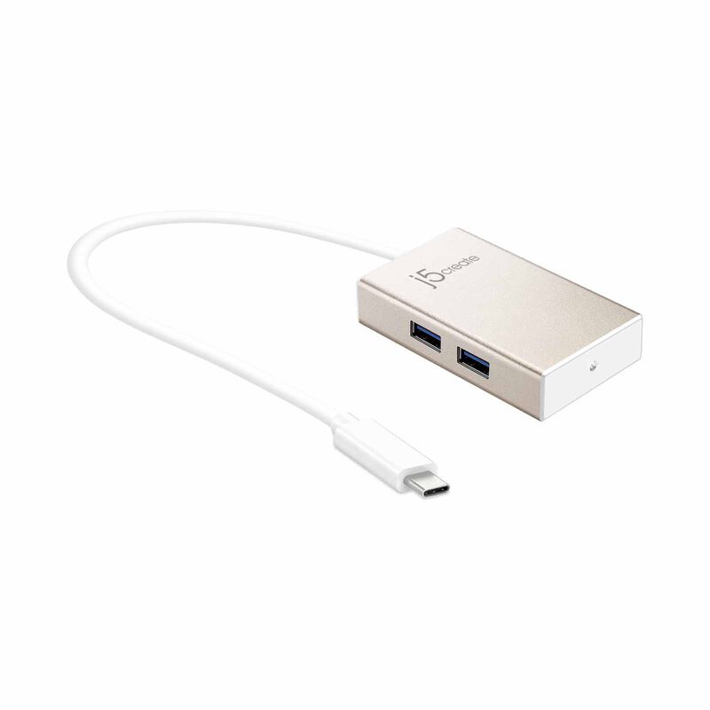 J5CREATE Type-c To 4-port/4a Usb3.0 Hub JCH343-image 1