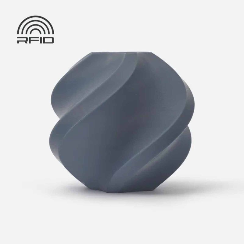 BAMBU LAB Pla Basic - Blue Gray - With Reusable Spool BAM-A00-B1-1.75-1000-SPL-image null