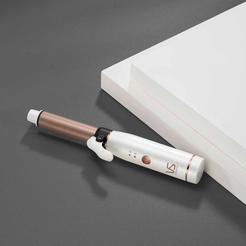 VS Rechargeable Mini Curler - White VSU-0320WH-image 2