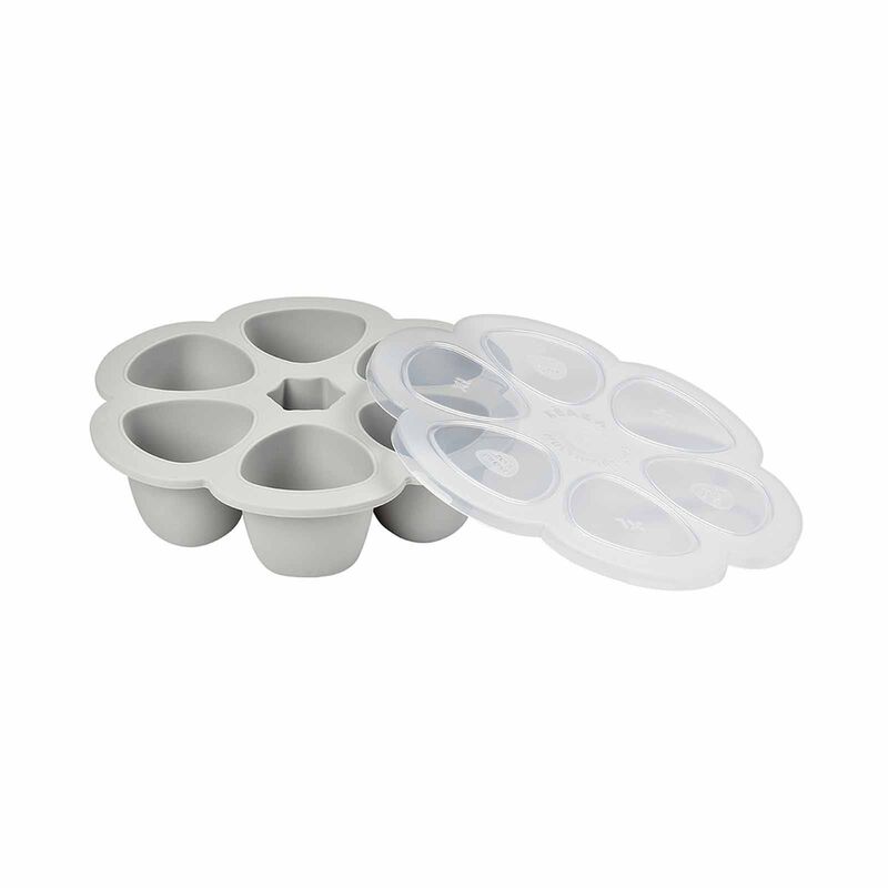 BEABA Silicone Freezer Tray 6 X 150ml - Grey (online) MULTIPORTIONS-image 2