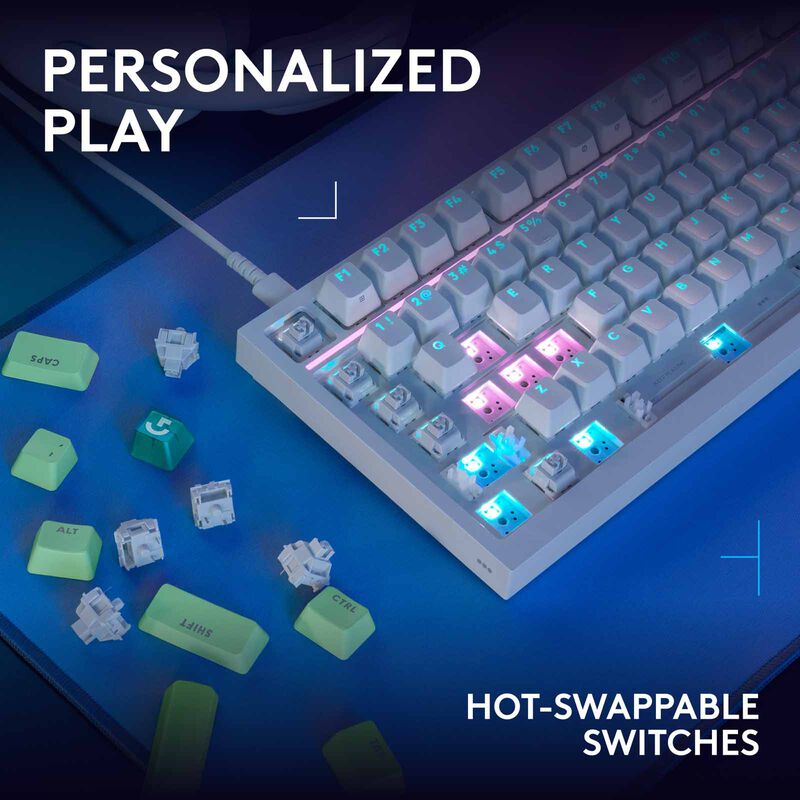 LOGITECH G316 X 75 Mech Keyboard White Tactile 920-014322-image 10