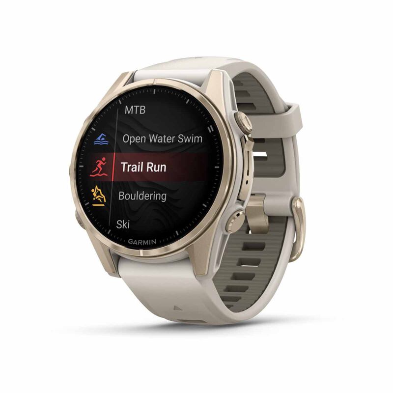GARMIN Fenix 8 43mm Sapphire Amoled Edition, Soft Gold Ss/fog Gray GM-010-02903-18-image 2