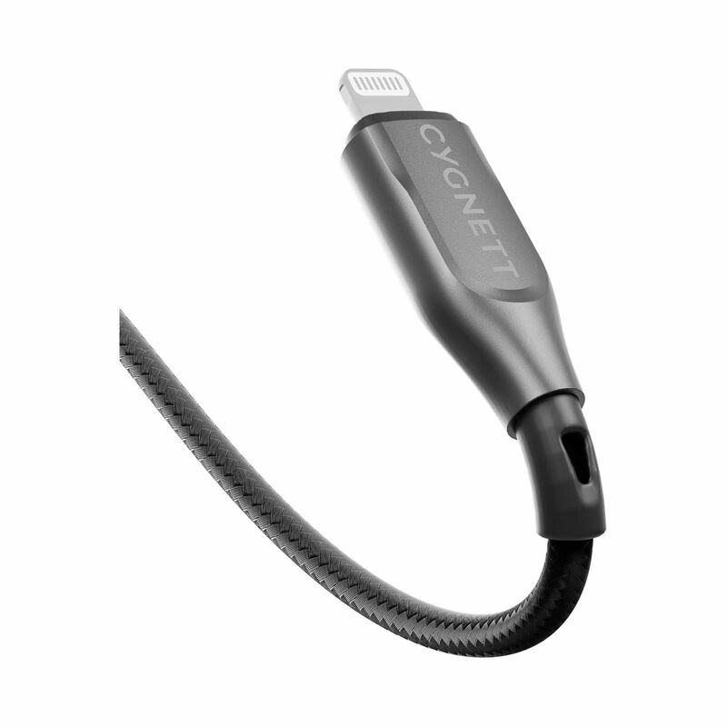 CYGNETT Armoured Lightning To Usb-a Cable - Black 2m CY4660PCCAL-image 2