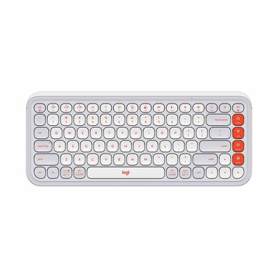 LOGITECH Pop Icon Keys Wl Kb - Off White 920-013084