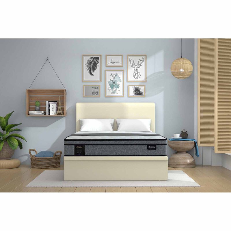 SPINESAVER Queen Size Mattress + Storage Bed NEPTUNE-image null