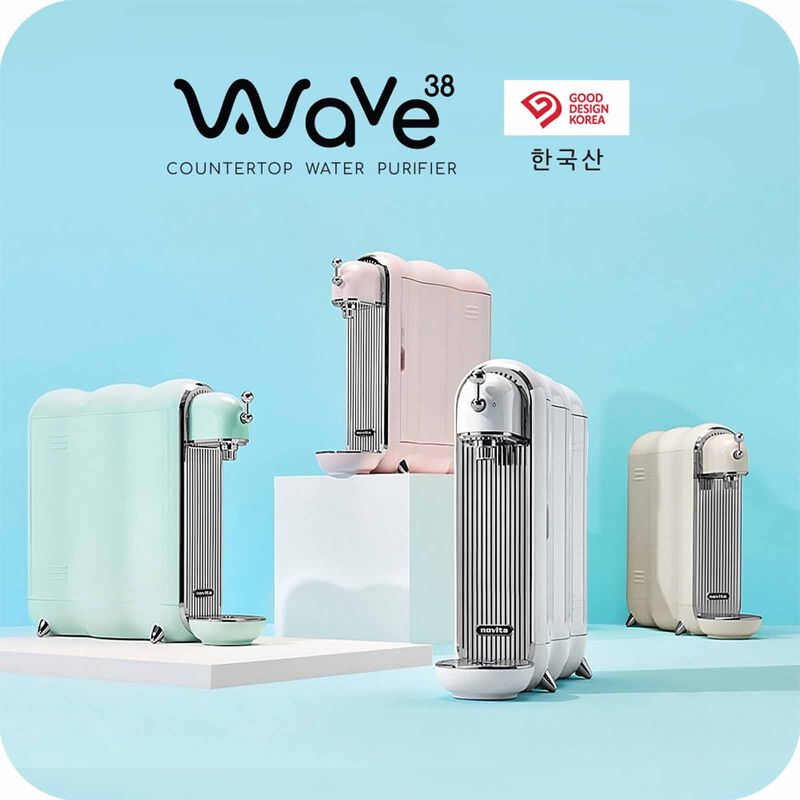 NOVITA Water Purifier - Pink W38P-image 6