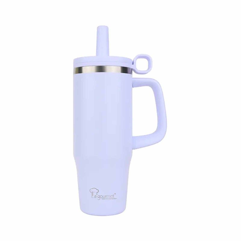 LA GOURMET Kleio 960ml Thermal Tumbler - Misty Blue LGKO434517-image 1