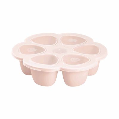 BEABA Silicone Freezer Tray 6 X 90ml - Pink (online) MULTIPORTIONS