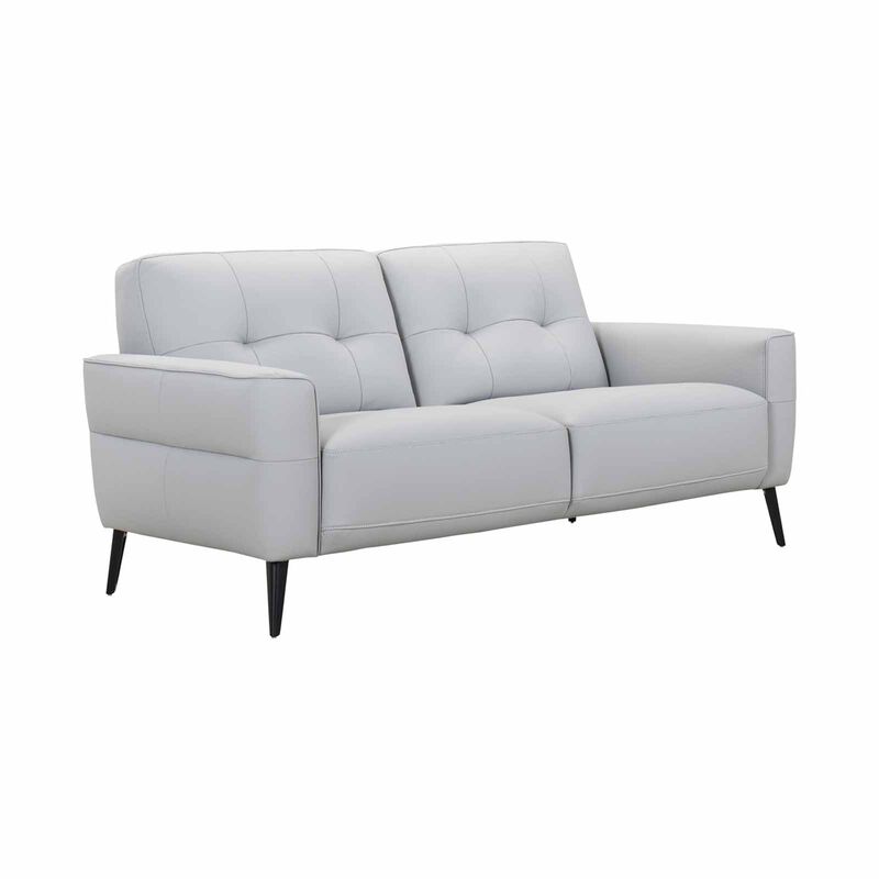 3 Seater (fab) Light Grey Fabric Sofa ALINA-image 2