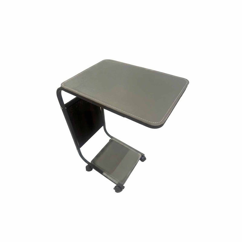 MUZE Trolley Side Table - Dark Grey BERTO-image 2