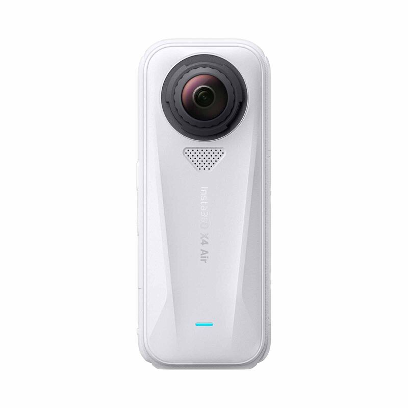 INSTA360 X4 Air Starter Bundle - Start Kit Comes With Additional Battery, 114cm Selfie Stick & Len Cap CINSAAFA (STARTER BUNDLE) - ARTIC WHITE-image 4