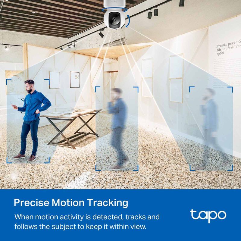 TP LINK Pan/tilt Home Security Camera TAPO C202-image 8