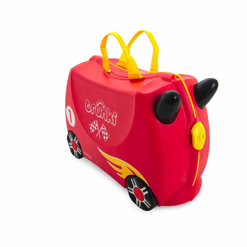 TRUNKI Ride On Luggage - Rocco Race Car TR0321-GB01-image 1
