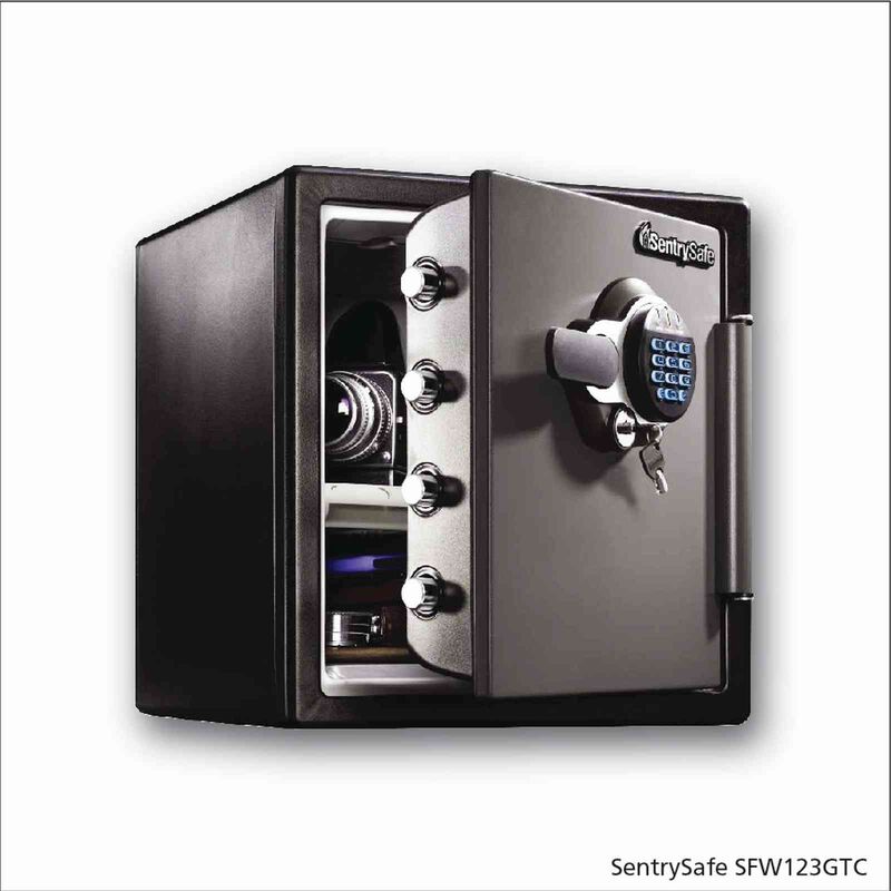 SENTRYSAFE Fire And Waterproof Digital Safe SFW123GTC-image null
